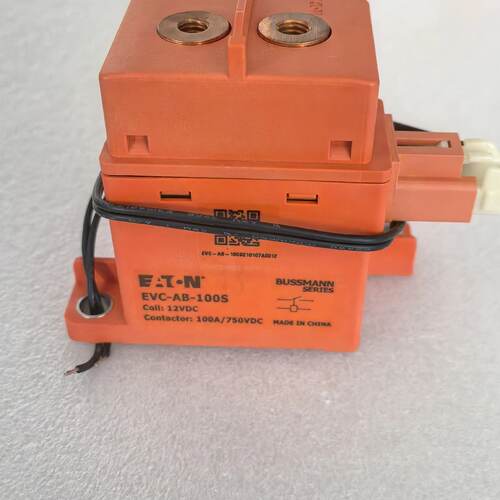 议价BUSSMANN巴斯曼ETN高压直流接触器EVC-AB-100S 750V100A继电