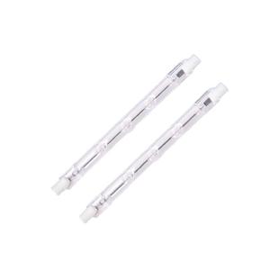 顶式碘钨灯管300W500W100w150w烤箱灯耐高温烤鸭炉照明双端太阳灯