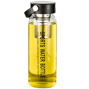 捷安玺水杯玻璃杯大容量耐高温泡茶杯2026新款男士2000ml大号杯子