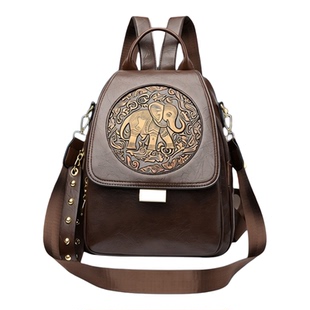 双肩包女上班通勤可放电脑新款轻便高级感大容量背包大学生书包