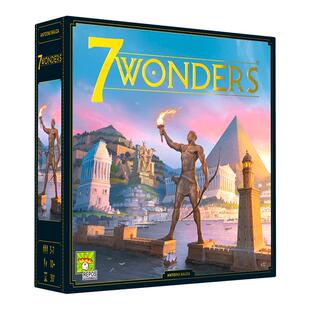 7 WONDERS V2 (七大奇迹 V2)  新品扩展休闲桌面游戏新品中文版本