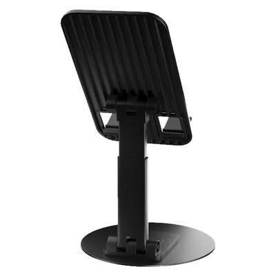 金属底座加重手机桌面支架2024新款旋转360°床头懒人直播桌上拍摄折叠折叠升降多功能通用便携手机架支架