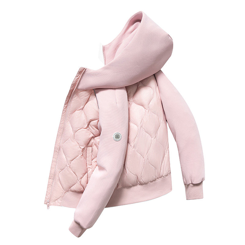 雪中飞秋冬轻薄羽绒服小个子外套