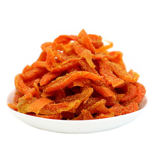 德清特产零食 甘草胡萝卜条干500g 香草味多味支卜果脯果干蜜饯