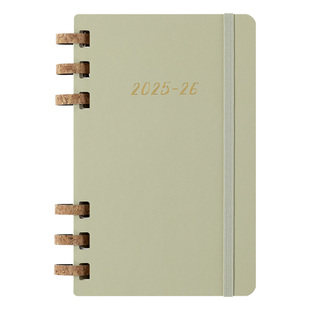 Moleskine2026年Spiral螺旋式线圈周计划活页学习工作规划笔记本
