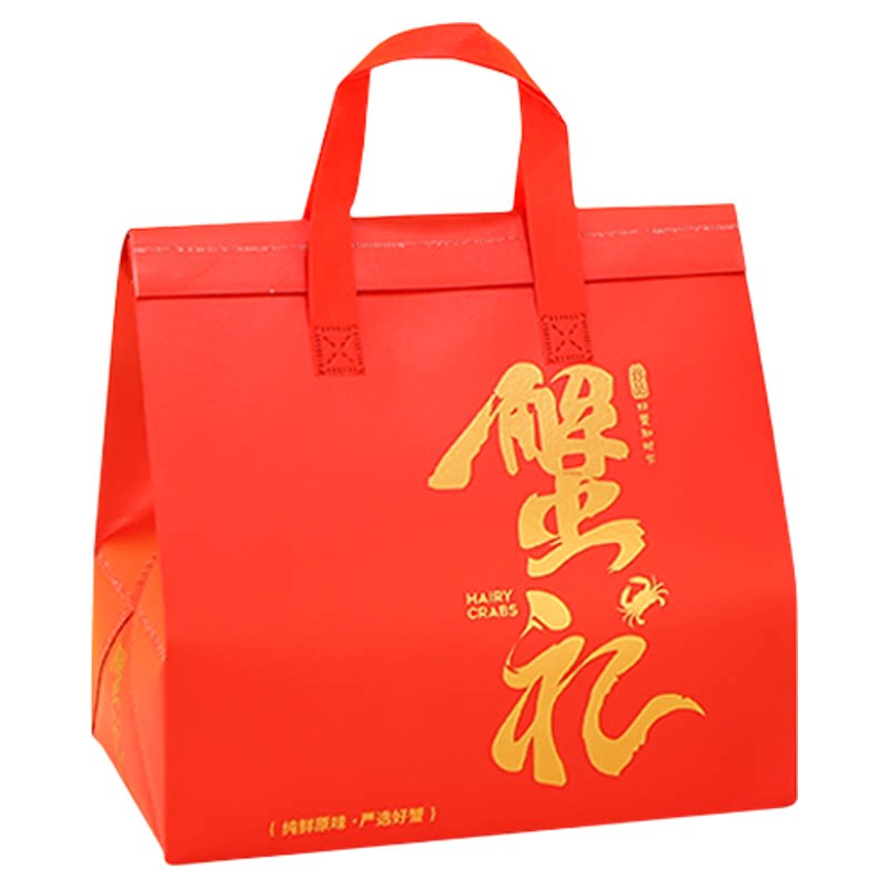 螃蟹礼袋包装袋通用固城阳澄湖大礼品袋/塑料袋