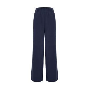 SKYHAND运动裤女秋冬新款米妮宽松阔腿裤显瘦直筒高腰垂感休闲裤