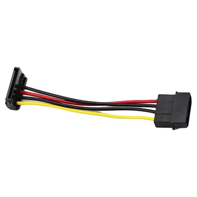 电源大4PIn转SATA线 D型口转SATA电源线 弯头 IDE转串口 供电线