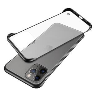 适用苹果13ProMax手机壳iPhone12mini无边框11半包边12pro磨砂透明xs硬壳max防摔xr防指纹x男款超薄软边硅胶9