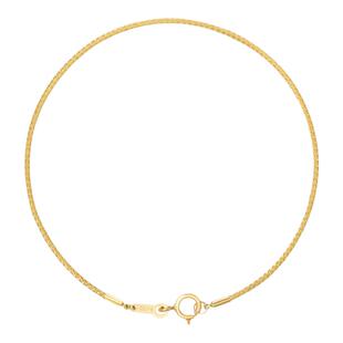 周生生官方正品官方直营薄荷系列小确幸镯子18K金素金手镯92817K