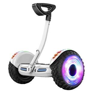 左拉儿童智能电动平衡车6一8一12腿控10一15带扶杆平行车旗舰店