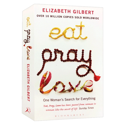 一辈子做女孩 英文原版小说  Eat Pray Love 美食 祈祷和恋爱 英文版同名电影原著 Elizabeth Gilbert 伊莉莎白 进口书籍