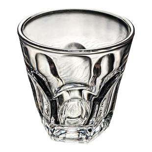 钢化玻璃二两小酒杯三两白酒杯150ml多边杯子3两2两轻奢高档家用