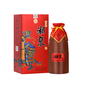 醉仙网 酒鬼酒乡恋湘泉酒52度500ml*6瓶装馥郁香型国产白酒整箱装