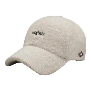 毛绒帽子女款2025新款洋气时髦棒球帽可爱爆款冬季保暖兔毛鸭舌帽