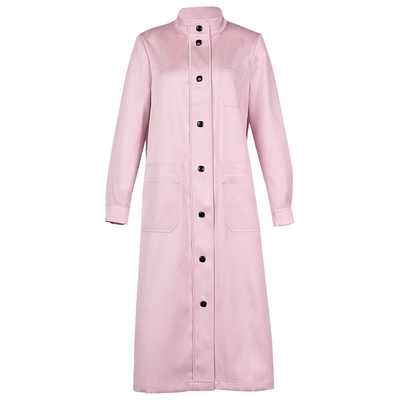 花木深中式风衣外套女立领大衣女