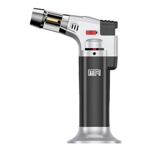 超凡金属防风打火机直冲焊枪高档充气2025新款点艾灸雪茄用长手柄