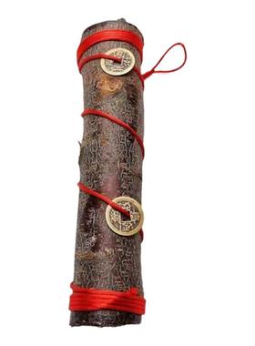 手工门厅挂件野生原木吉祥纳福