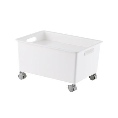 带滑轮收纳盒储物盒大容量