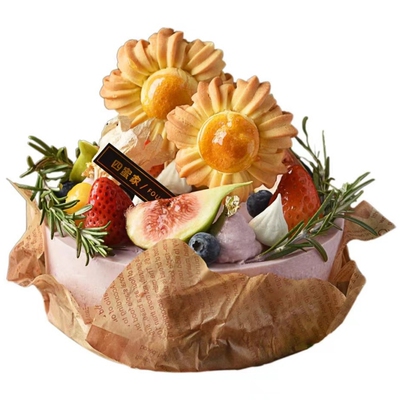 四蜜家香芋酒酿桂花巴斯克乳酪