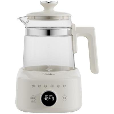 美的全玻璃恒温养生壶轻音多功能