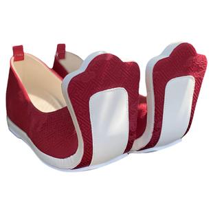 复原款汉服女鞋国家宝藏新款翘头履内增高弓鞋登云履战国袍鞋演出