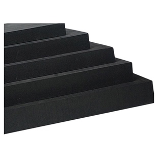 38度黑白色EVA泡棉板材料高密度eva泡沫板防撞减震海绵垫内衬定制