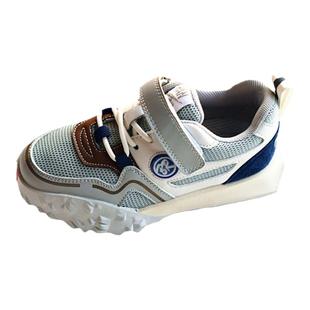 贝然儿童运动鞋旅游网鞋防滑轻便春季阿甘休闲男女童新款2024防踢