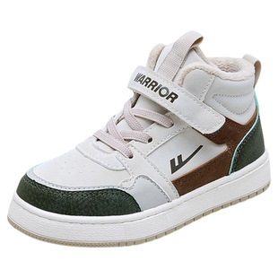 回力童鞋男童二棉鞋2025冬季新款加绒保暖运动板鞋中大童男孩棉鞋