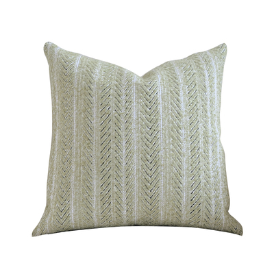 客厅沙发靠垫中古绿色抱枕羊毛