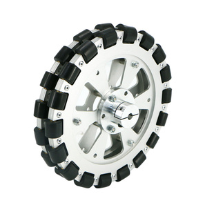 【Omni B系列】全向轮127 203mm福来轮ROS平台铝合金抱紧式联轴器