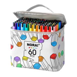 诺雅单支自选丙烯马克笔防水DIY画手机壳画鞋丙烯颜料专用笔不易掉色细头高光粗头快干手绘T恤帆布鞋布包补色