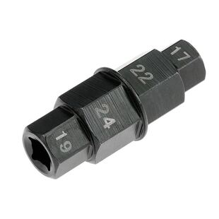 雅马哈铃木本田川崎摩托车前轮主轴专用拆卸扳手六角套筒维修工具