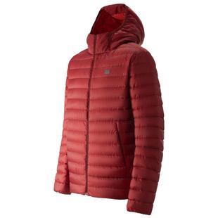 KOLON SPORT可隆羽绒衣防风防泼水冬男士连帽P棉轻量鹅绒夹克