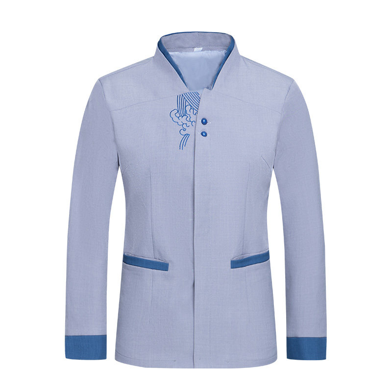 秋冬长袖酒店物业工作服医院清洁保洁员服装