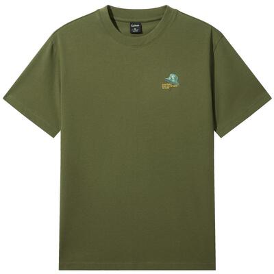 卡宾男装索罗娜凉感印绣短袖T恤