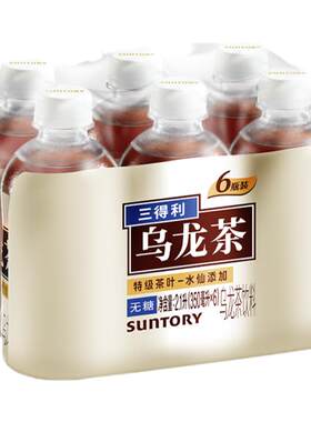 三得利小乌龙茶350ml*6瓶