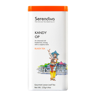 Serendiva赛伦迪瓦茶叶锡兰红茶斯里兰卡原罐原装进口特级高档op1