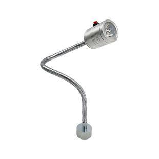 led机床工作灯强磁吸车床灯24V机械万向软管射灯木工多头灯配底座