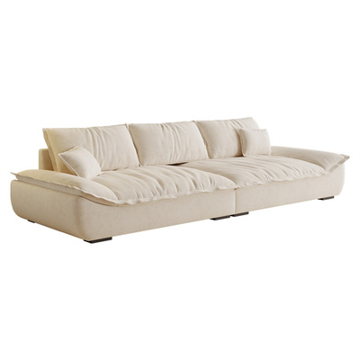 馨佰利布艺可移动靠背拆洗沙发