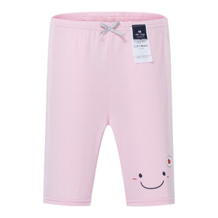 【清仓福利款】allolugh儿童2024夏季中小女童裤子打底裤五分短裤