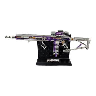 铄捷三角洲 组装小枪M7棱镜攻势S2可拆卸枪模合金玩具收藏摆件