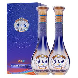 洋河蓝色经典 梦之蓝乐享版 45度500mL*2瓶