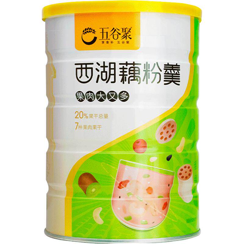 五谷聚坚果西湖藕粉600g杭州特产