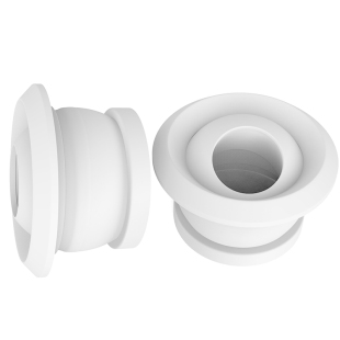 球形喷射风口abs圆形中央空调射流球形带调节阀新风系统排出风口