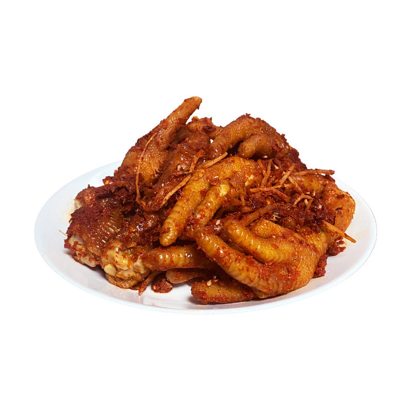 正小爽佤味鸡爪罐装香辣即食零食