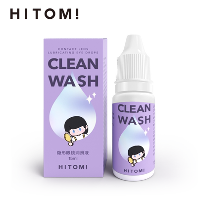 【天猫U先】HITOMI希多蜜润眼液隐形眼镜美瞳护理液药水润滑液8ml