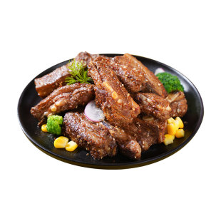 味知香手抓孜然羊排400g烧烤空气炸锅半成品食材调味羊肋排夜宵