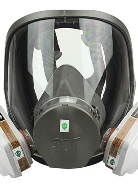 正品3m6800喷漆化工气体防毒面具