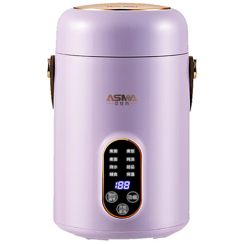 艾仕玛电炖杯小型家用多功能小炖锅电煮锅煲汤煮粥神器便携电热杯